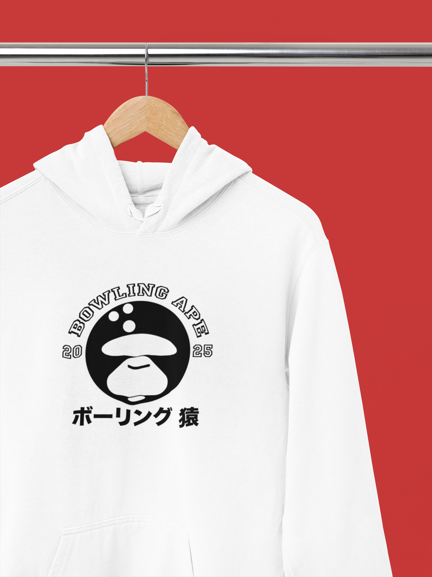 Bowling Ape Hoodie - Japanese Monkey