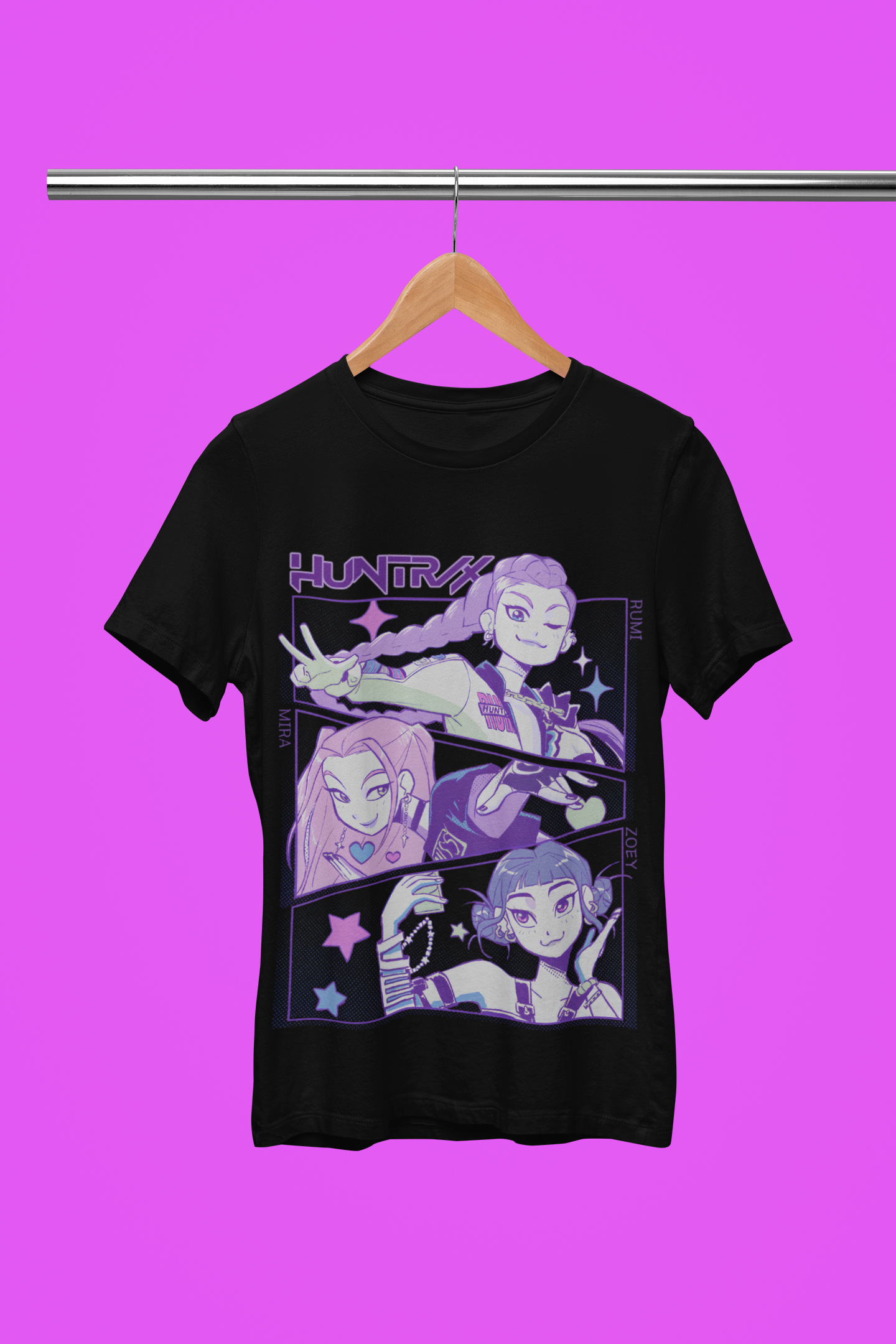 PURPLE HUNTRIX (KPop Demon Hunter) (UNISEX)