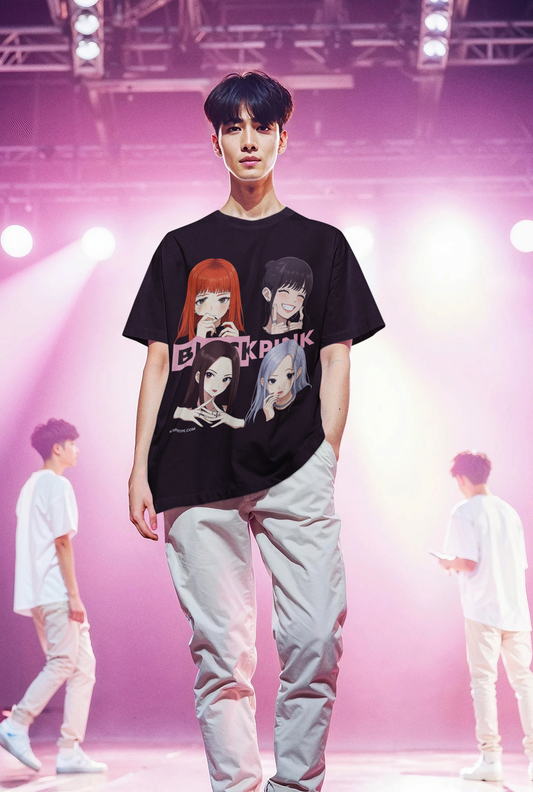 Black Pink Anime Version